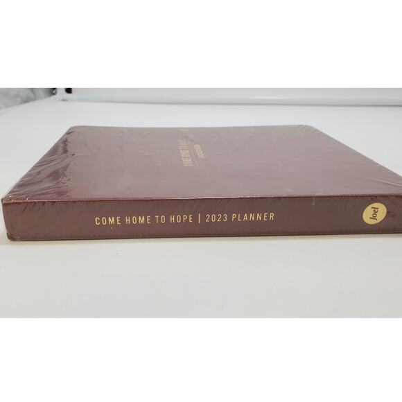 New Come Home To Hope 2023 Planner Book By Joel Osteen Hardcover **SEALED** - Picture 4 of 5